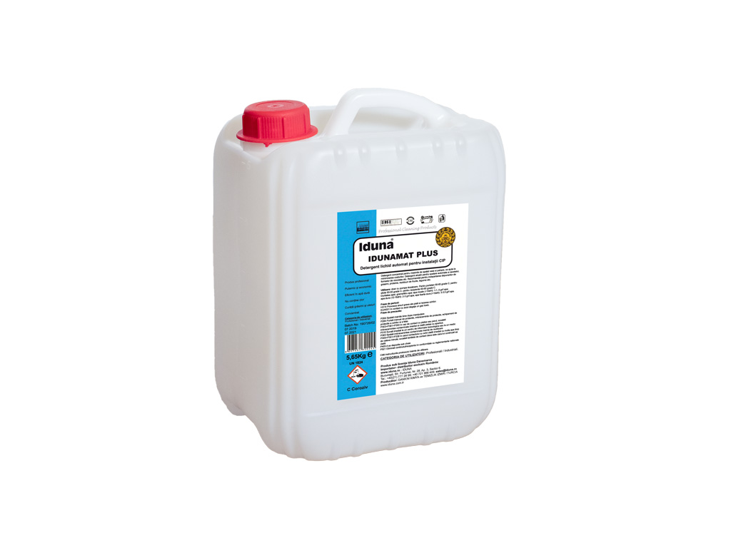 IDUNAMAT PLUS-DETERGENT SPALARI AUTOMATE VASE SI PAHARE  5kg